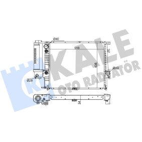 Kühler, Motorkühlung 348900 von KALE OTO RADYATOR günstig für 223,15 € online kaufen
