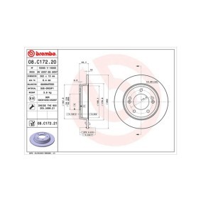Bremsscheibe 360406121600 von MAGNETI MARELLI günstig für 96,25 € online kaufen
