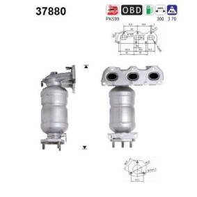 Katalysator 37880 von AS günstig für 179,37 € online kaufen
