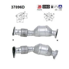 Katalysator 37896D von AS günstig für 388,91 € online kaufen