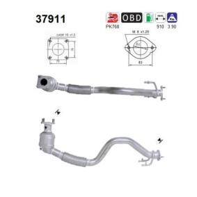 Katalysator 37911 von AS günstig für 174,09 € online kaufen