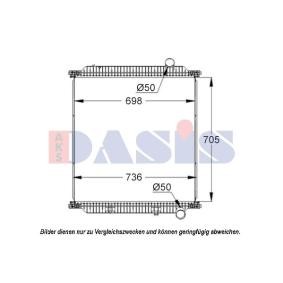 Compre Radiador, arrefecimento do motor da AKS DASIS 390035S a um preço baixo por 276,57 €