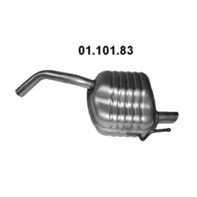Endschalldämpfer 01.101.83 von EBERSPÄCHER günstig für 377,11 € online kaufen