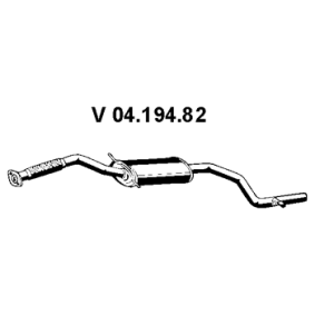 Vorschalldämpfer 04.194.82 von EBERSPÄCHER günstig für 161,28 € online kaufen
