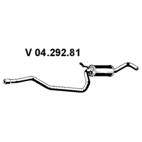 Vorschalldämpfer 04.292.81 von EBERSPÄCHER günstig für 163,01 € online kaufen