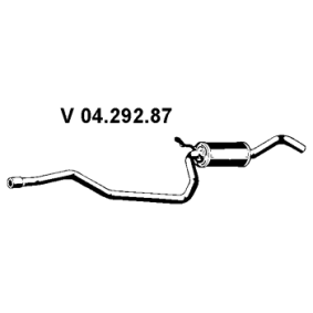 Vorschalldämpfer 04.292.87 von EBERSPÄCHER günstig für 128,45 € online kaufen