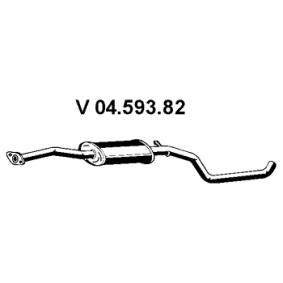 Vorschalldämpfer 04.593.82 von EBERSPÄCHER günstig für 159,60 € online kaufen
