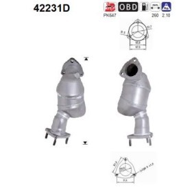 Katalysator 42231D von AS günstig für 305,40 € online kaufen