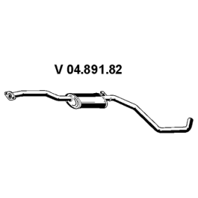 Vorschalldämpfer 04.891.82 von EBERSPÄCHER günstig für 137,49 € online kaufen