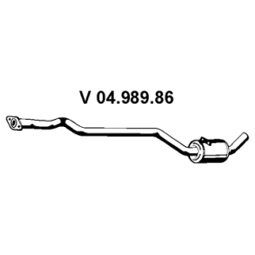 Vorschalldämpfer 04.989.86 von EBERSPÄCHER günstig für 98,65 € online kaufen