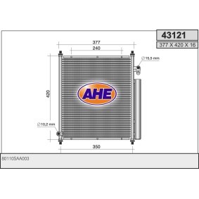 Klimakondensator 43121 von AHE günstig für 93,04 € online kaufen