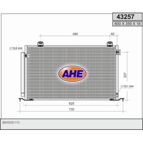 Acquista Condensatore climatizzatore da AHE 43257 a buon mercato per soli 253,23 €