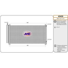 Acquista Condensatore climatizzatore da AHE 43435 a buon mercato per soli 107,85 €