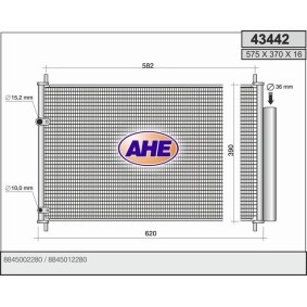 Acquista Condensatore climatizzatore da AHE 43442 a buon mercato per soli 154,38 €