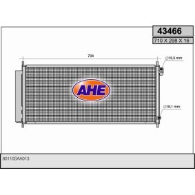 Klimakondensator 43466 von AHE günstig für 87,48 € online kaufen