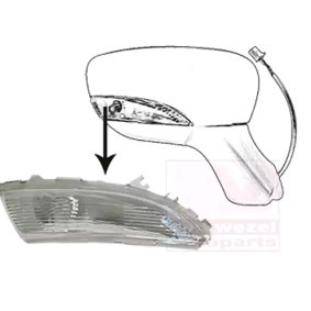 Comprar Piloto intermitente de VAN WEZEL 4373916 a bajo precio de 18,57 €