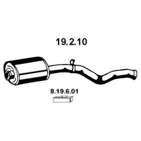 Vorschalldämpfer 19.2.10 von EBERSPÄCHER günstig für 142,62 € online kaufen