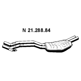 Endschalldämpfer 21.288.84 von EBERSPÄCHER günstig für 325,20 € online kaufen