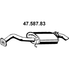 Endschalldämpfer 47.587.83 von EBERSPÄCHER günstig für 165,23 € online kaufen