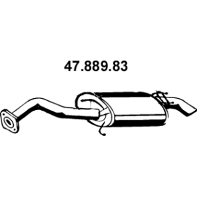 Endschalldämpfer 47.889.83 von EBERSPÄCHER günstig für 173,98 € online kaufen