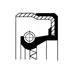 Achetez des Bague d'étanchéité de différentiel de chez CORTECO en ligne pour Transporter T6 Camion plate-forme/Châssis (SFD, SFE, SFL, SFZ) à prix modérés