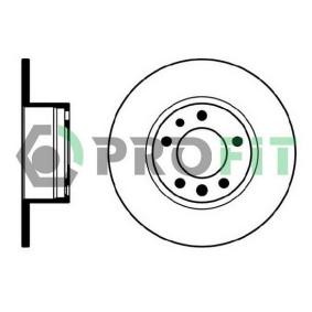 Bremsscheiben des Herstellers PROFIT - Originalware Artikelnummer: 5010-0210