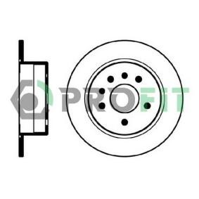 Bremsscheiben des Herstellers PROFIT - Originalware Artikelnummer: 5010-0239