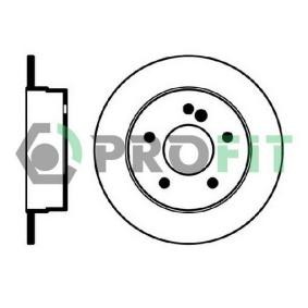 Bremsscheiben des Herstellers PROFIT - Originalware Artikelnummer: 5010-0539