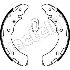 Achetez des Jeu de mâchoires de frein METELLI 53-0269 à prix pour 66,37 €