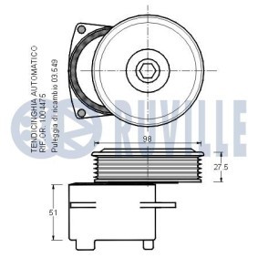 Keilrippenriemensatz 5506680 von RUVILLE günstig für 113,03 € online kaufen