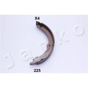 Compre Jogo de maxilas de travão, travão de estacionamento da JAPKO 55225 a um preço baixo por 33,14 €