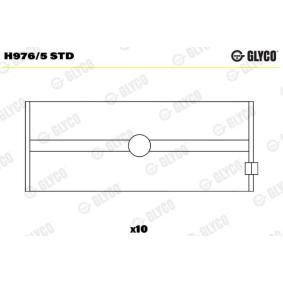 Kurbelwellenlager H976/5 STD von GLYCO günstig für 52,38 € online kaufen