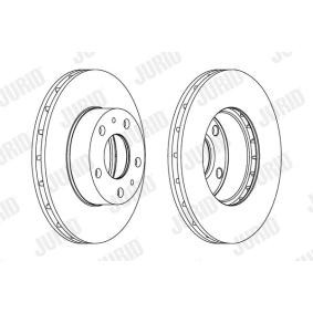 Bremsscheibe 563026J von JURID günstig für 65,21 € online kaufen
