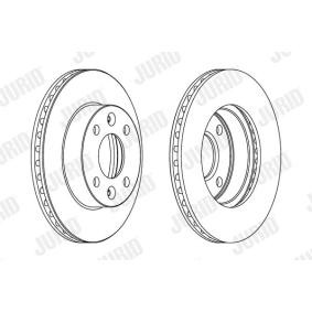 Compre Disco de travão da JURID 563050JC a um preço baixo por 111,08 €