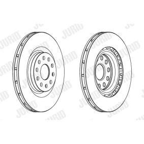 Acquista Disco freno da JURID 563062JC a buon mercato per soli 82,37 €