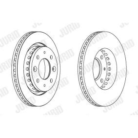 Bremsscheibe 563087JC von JURID günstig für 148,03 € online kaufen