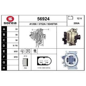 Lichtmaschine 56924 von EAI günstig für 324,95 € online kaufen