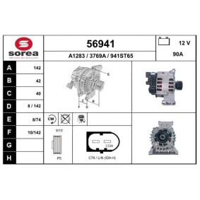 Lichtmaschine 56941 von EAI günstig für 208,23 € online kaufen