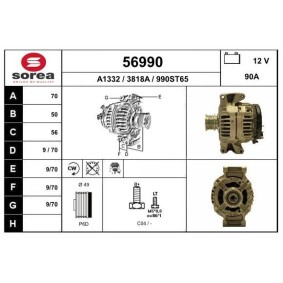 Lichtmaschine 56990 von EAI günstig für 238,08 € online kaufen