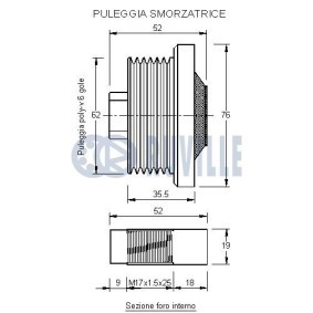 Spannarm, Keilrippenriemen 57060 von RUVILLE günstig für 161,30 € online kaufen