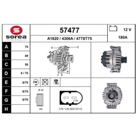 Lichtmaschine 57477 von EAI günstig für 292,44 € online kaufen