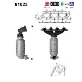 Katalysator 61023 von AS günstig für 220,16 € online kaufen