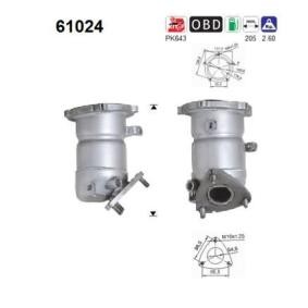 Katalysator 61024 von AS günstig für 231,61 € online kaufen