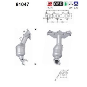 Katalysator 61047 von AS günstig für 328,78 € online kaufen