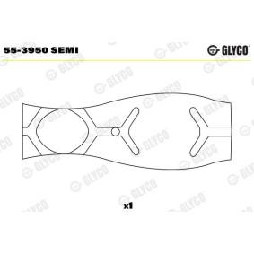 Köp Övre bussning, vevstake av GLYCO 55-3950 SEMI till det låga priset 278,98 kr