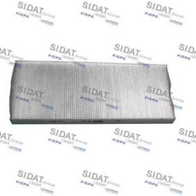 Innenraumfilter 616 von SIDAT günstig für 23,17 € online kaufen