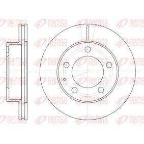 Bremsscheibe für FORD USA von KAWE