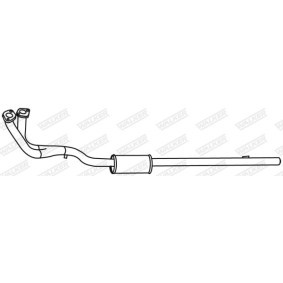 Acquista Silenziatore anteriore da WALKER 19623 a buon mercato per soli 66,10 €