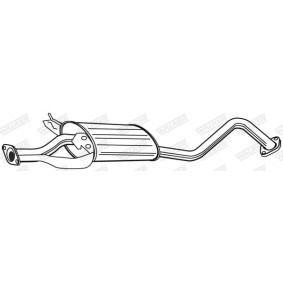 Achetez des Silencieux intermédiaire WALKER 21776 à prix pour 83,60 €