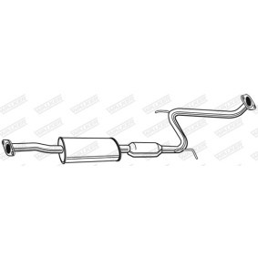 Acquista Marmitta centrale da WALKER 22638 a buon mercato per soli 95,94 €